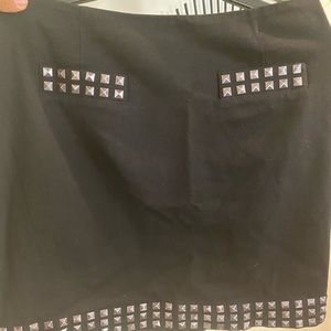 INC studded‎ skirt